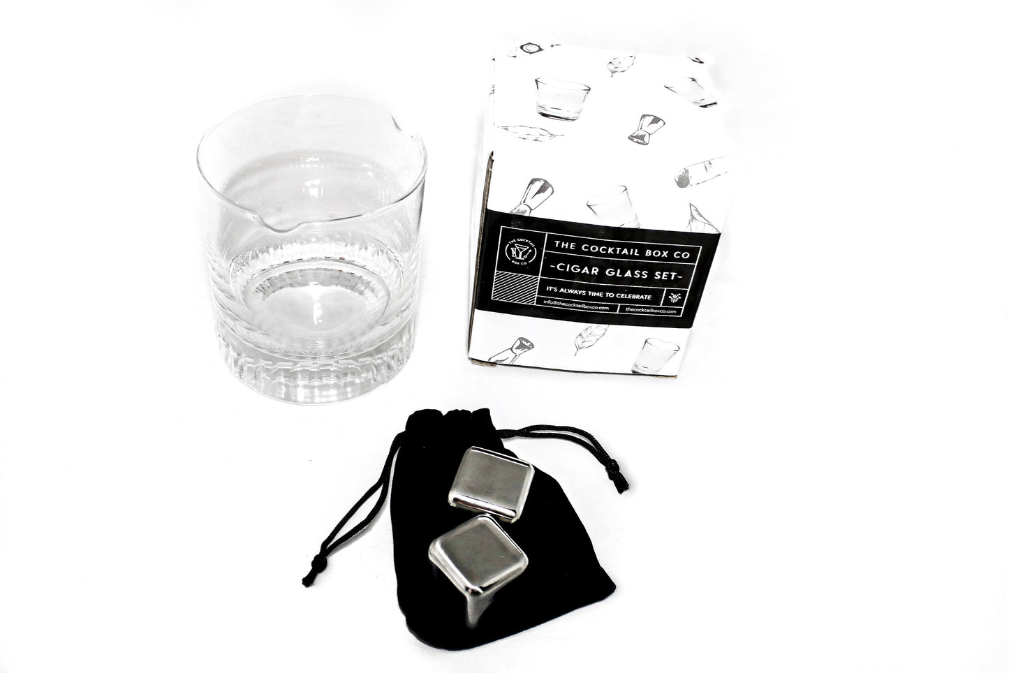 Whiskey Cigar Glass Set