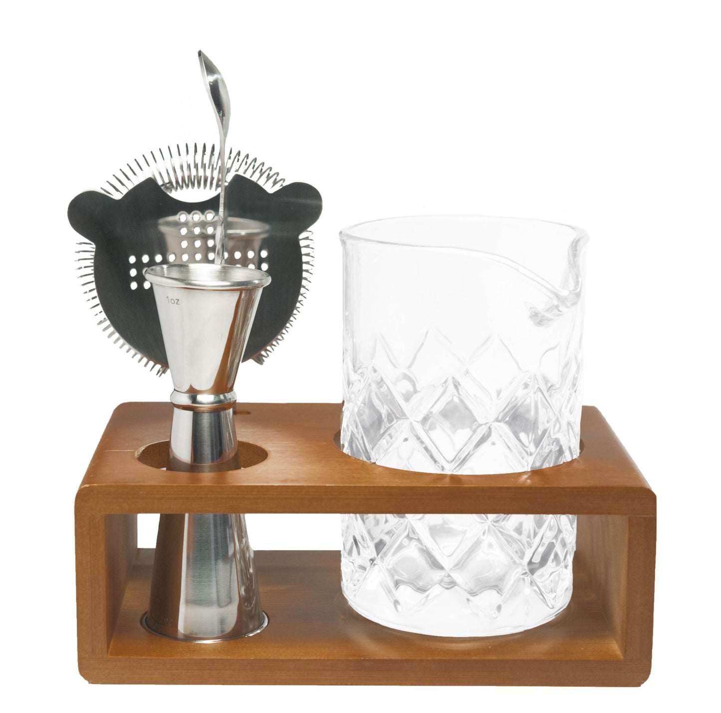 Bartender Crystal Glass Cocktail Stirring Kit
