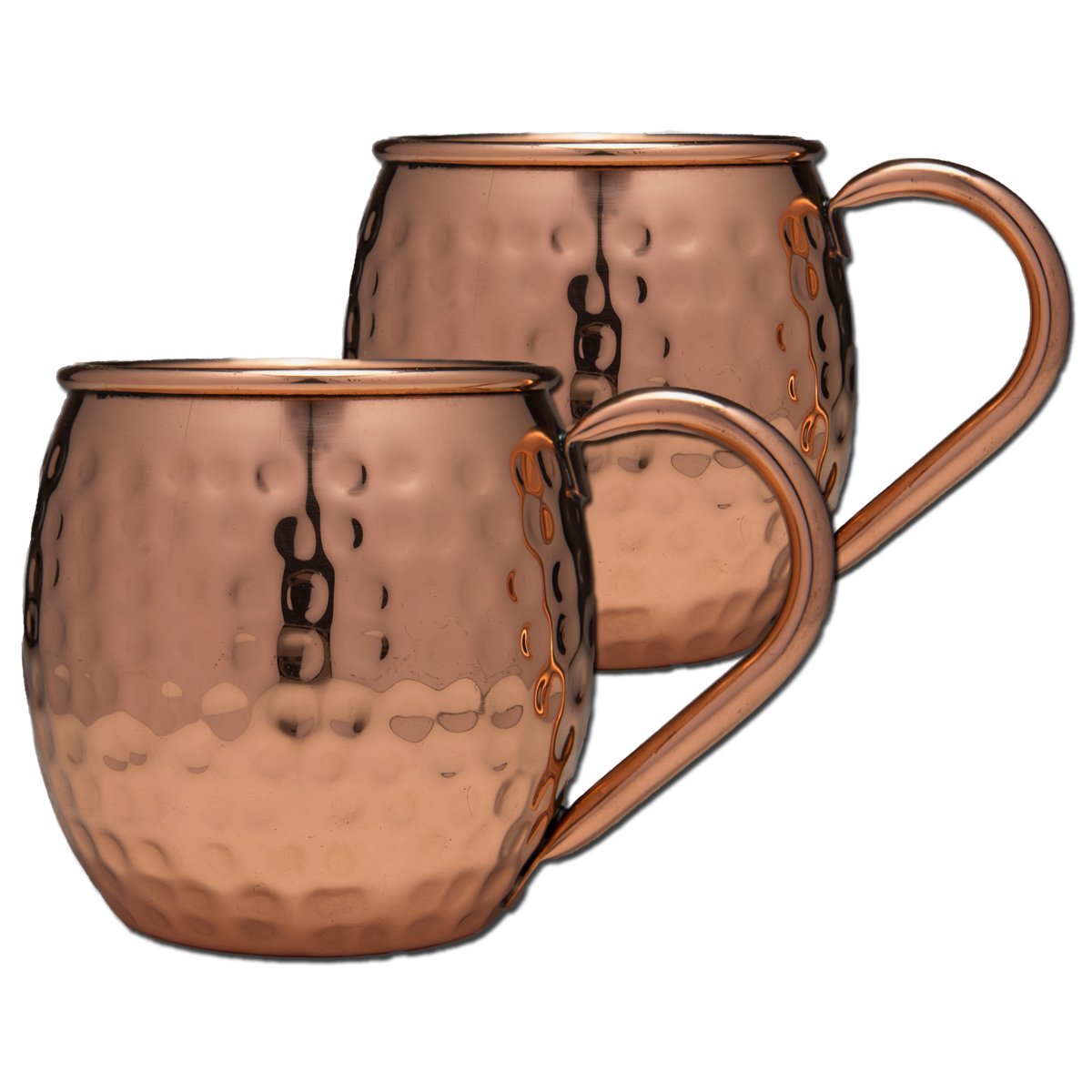 The Moscow Mule Copper Mug Gift Set (Set of 2)