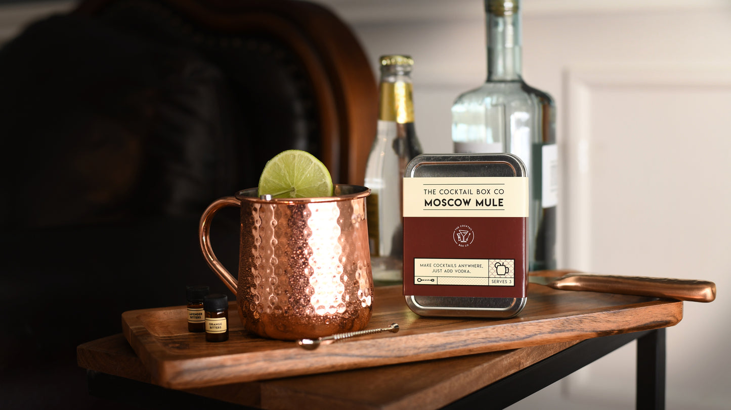 The Moscow Mule Copper Mug Gift Set (Set of 2)