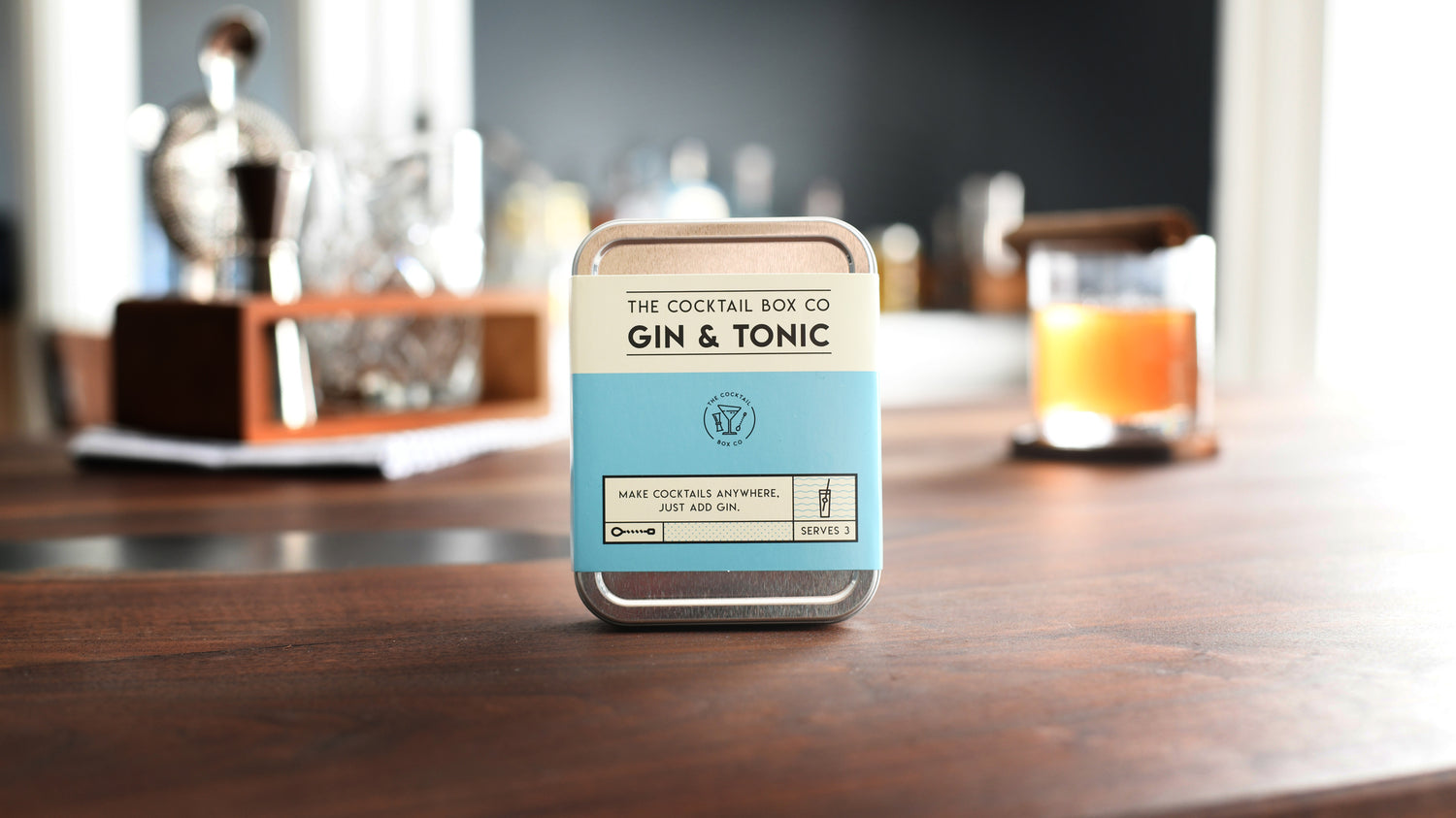 W&P Gin & Tonic Craft Cocktail Kit - Personalization Available