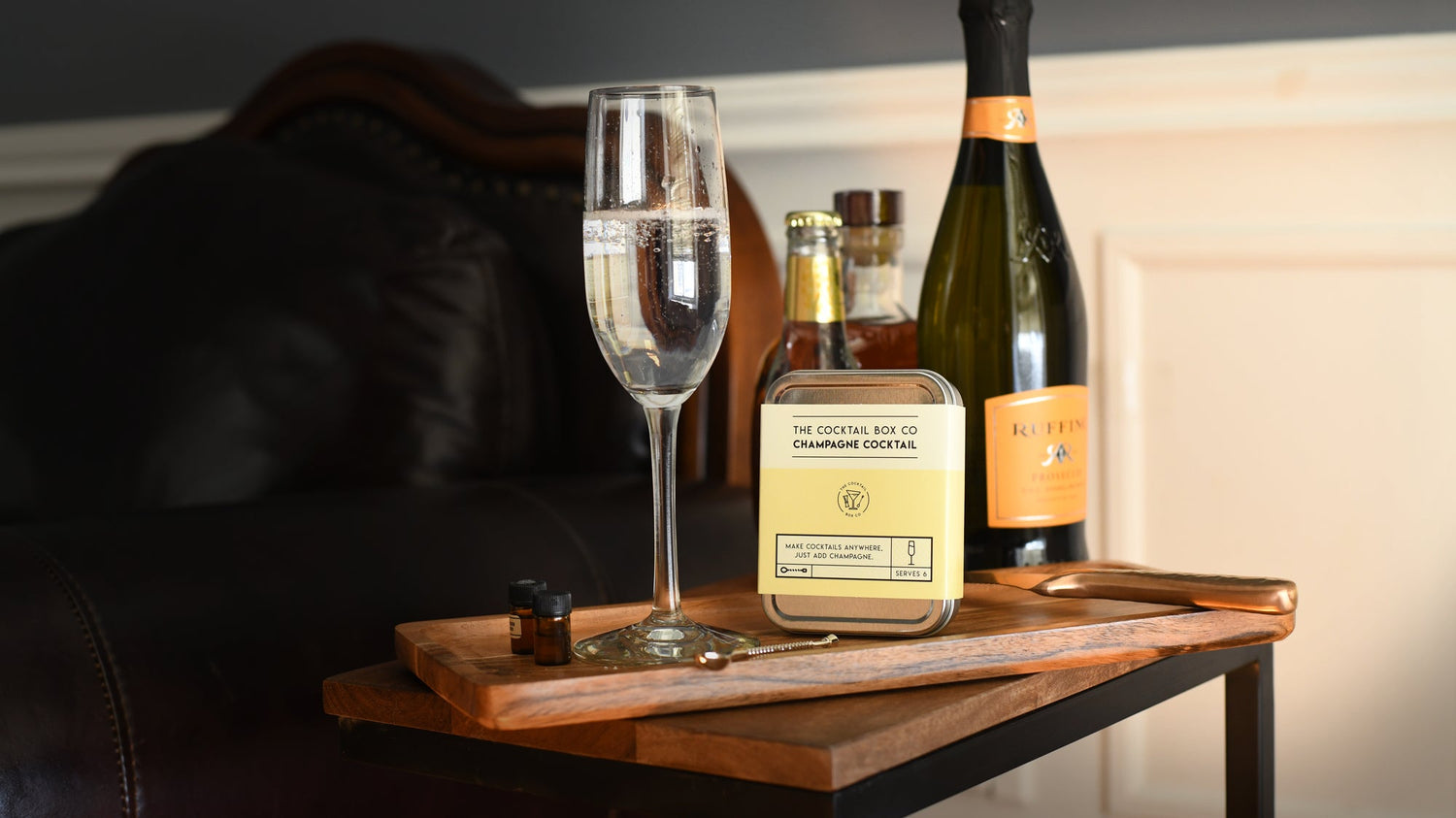 DIY Champagne Cocktail Gift Set