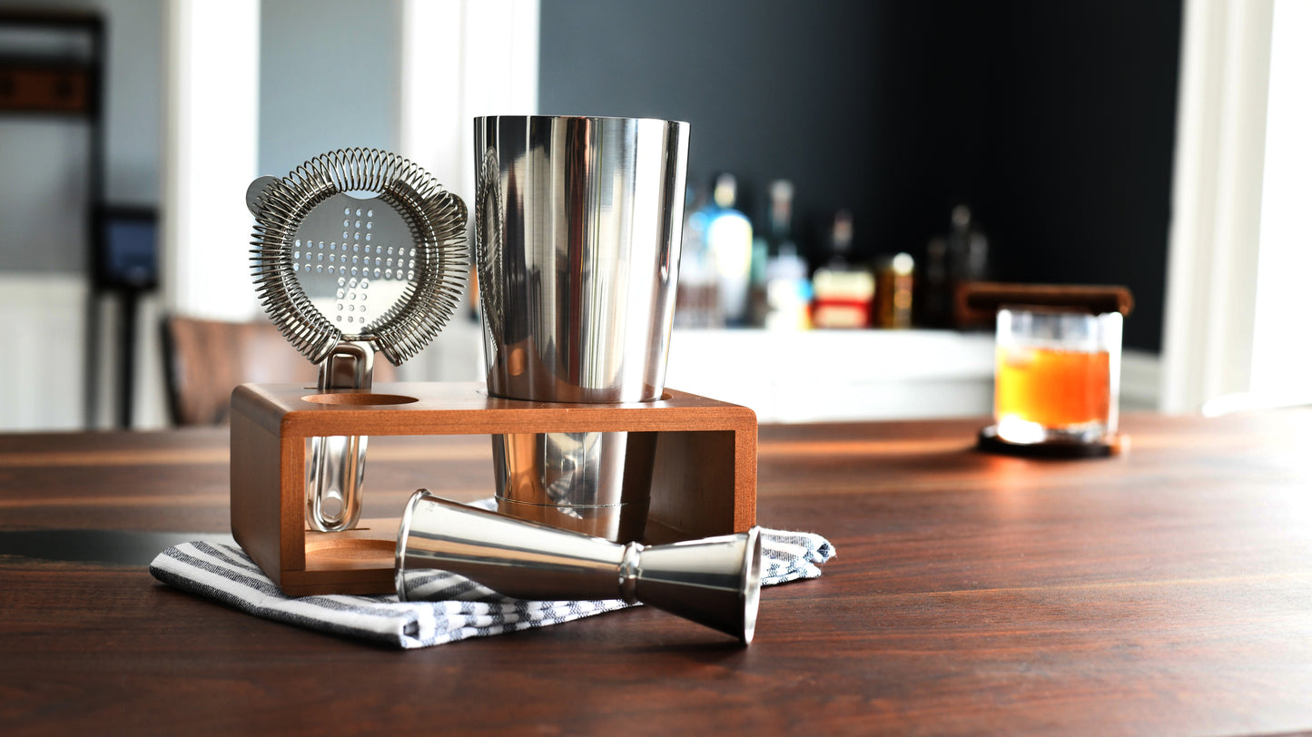 Bartender Boston Cocktail Shaker Kit