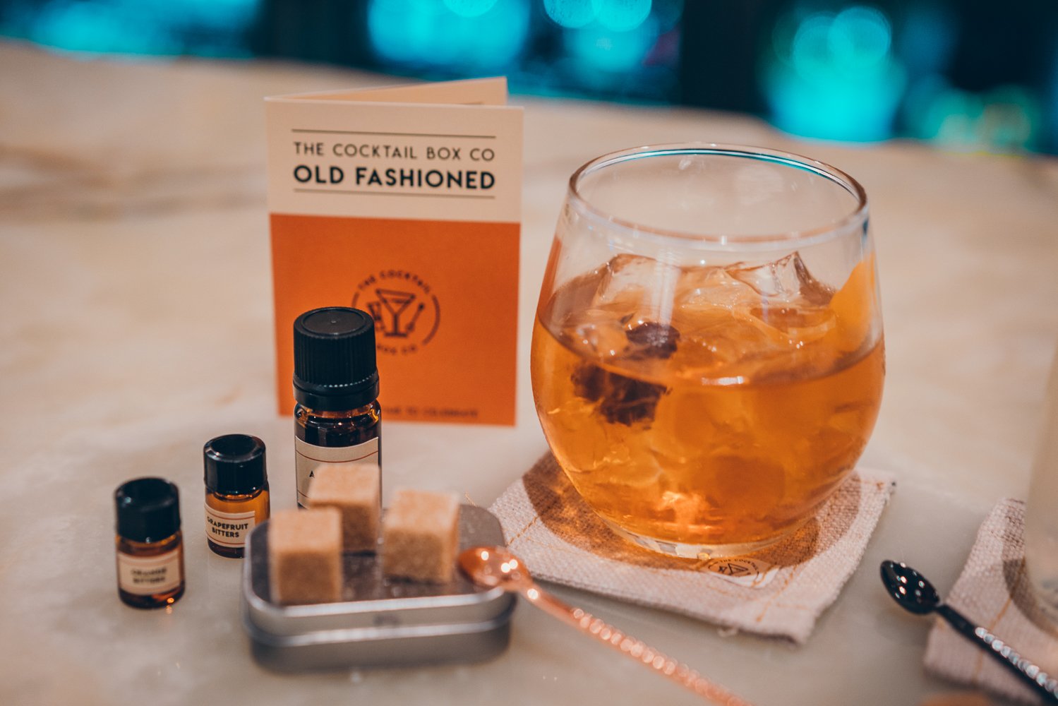 Set of 2 – Old Fashioned Cocktail Kits – The Cocktail Box Co.