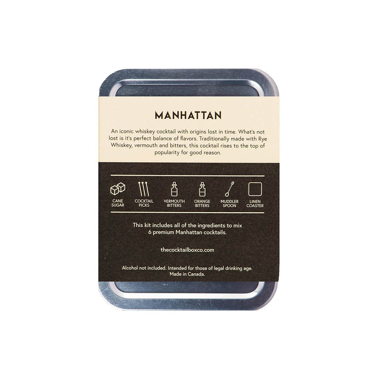 Manhattan Cocktail Case (Portable Mixology Bar Kit with Case)