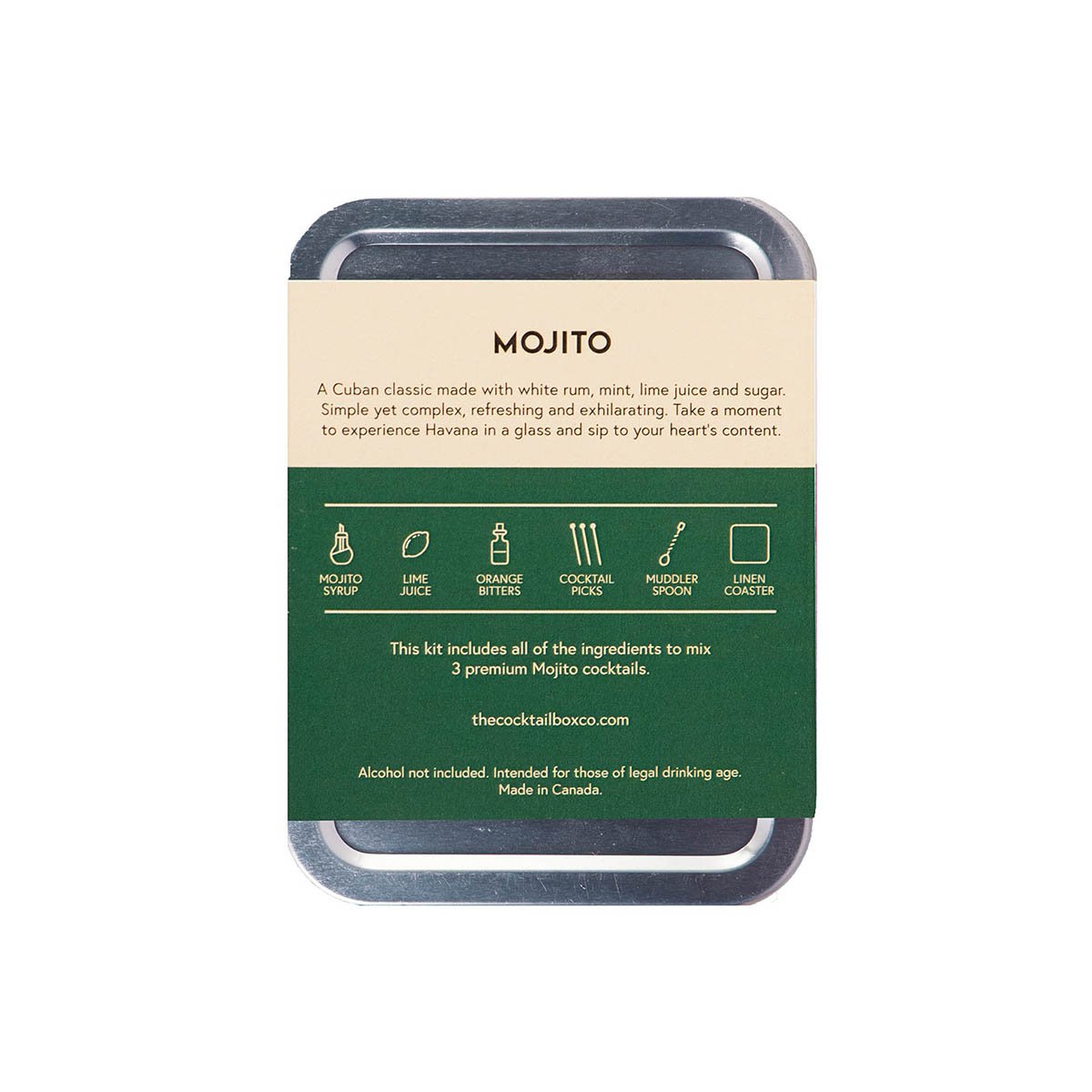 2 Pack - Mojito Cocktail Kit Gift Set