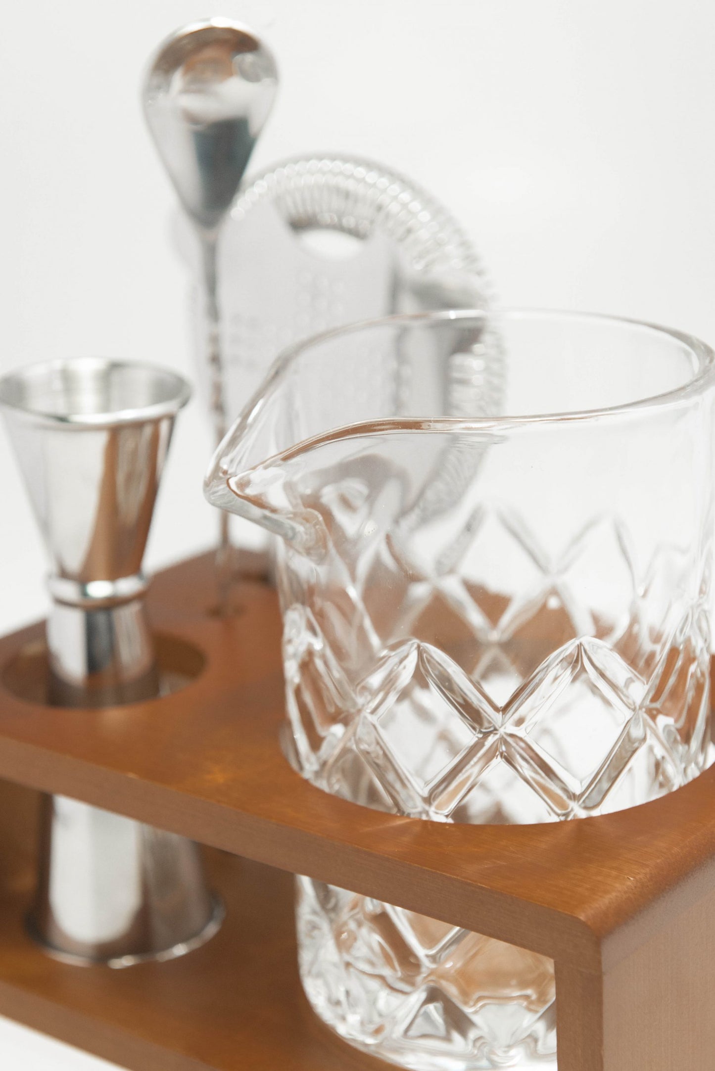 Bartender Crystal Glass Cocktail Stirring Kit
